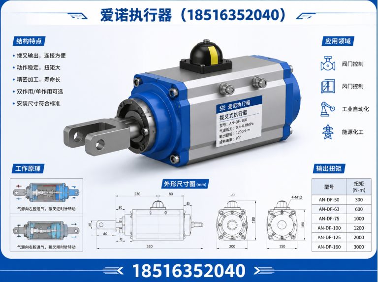 浙江直行程执行器展示图